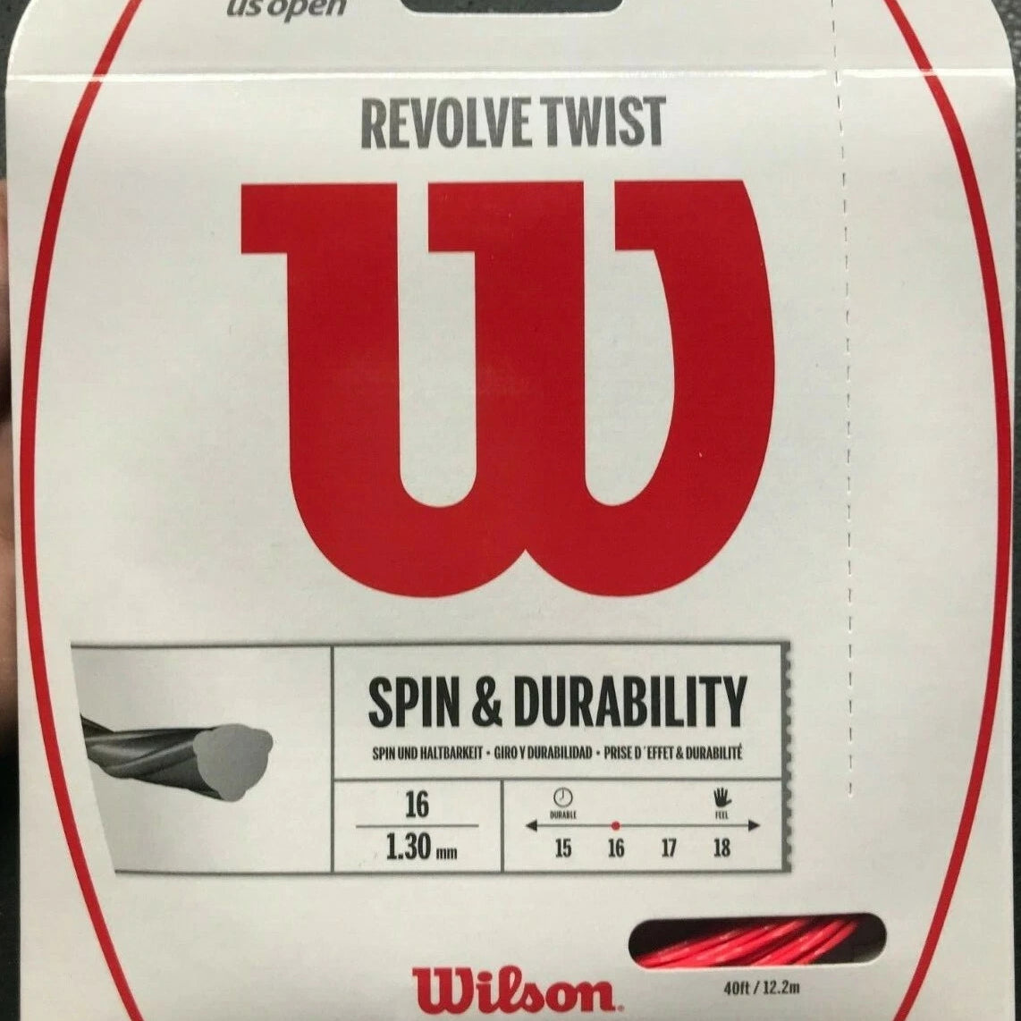 REVOLVE TWIST 16 TENNIS STRING - SET