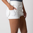Back view of JOOLA athletic skort