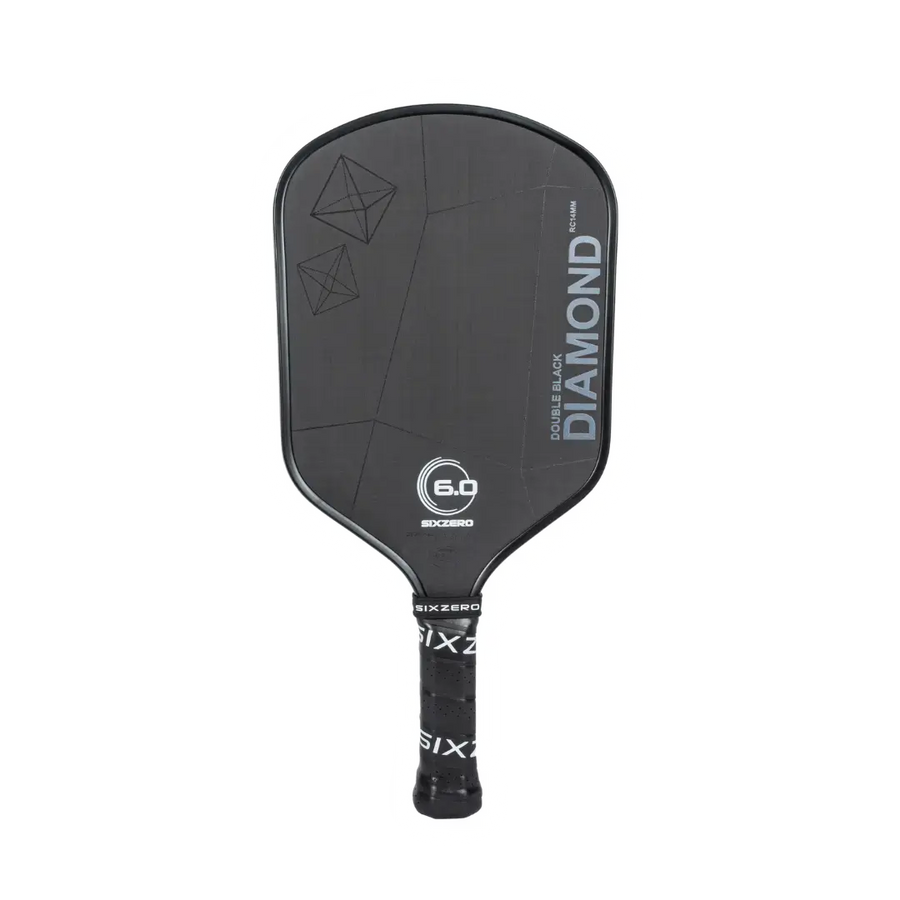 Double Black Diamond 16mm Raw Carbon Pickleball Paddle