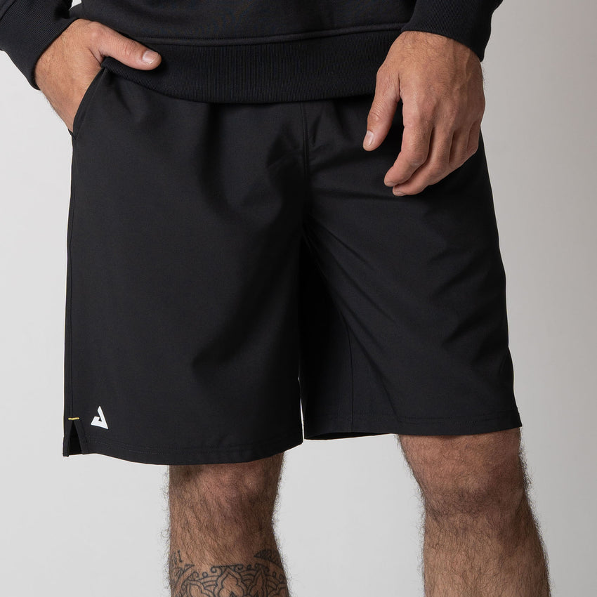 Flat-lay of JOOLA 9" woven shorts