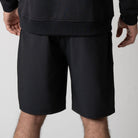 Model wearing JOOLA shorts
