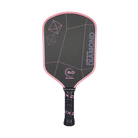 Paddle face showing Japanese Toray carbon fiber finish