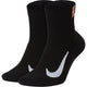 Nike Multiplier Max 2 Pack Low Cut Socks