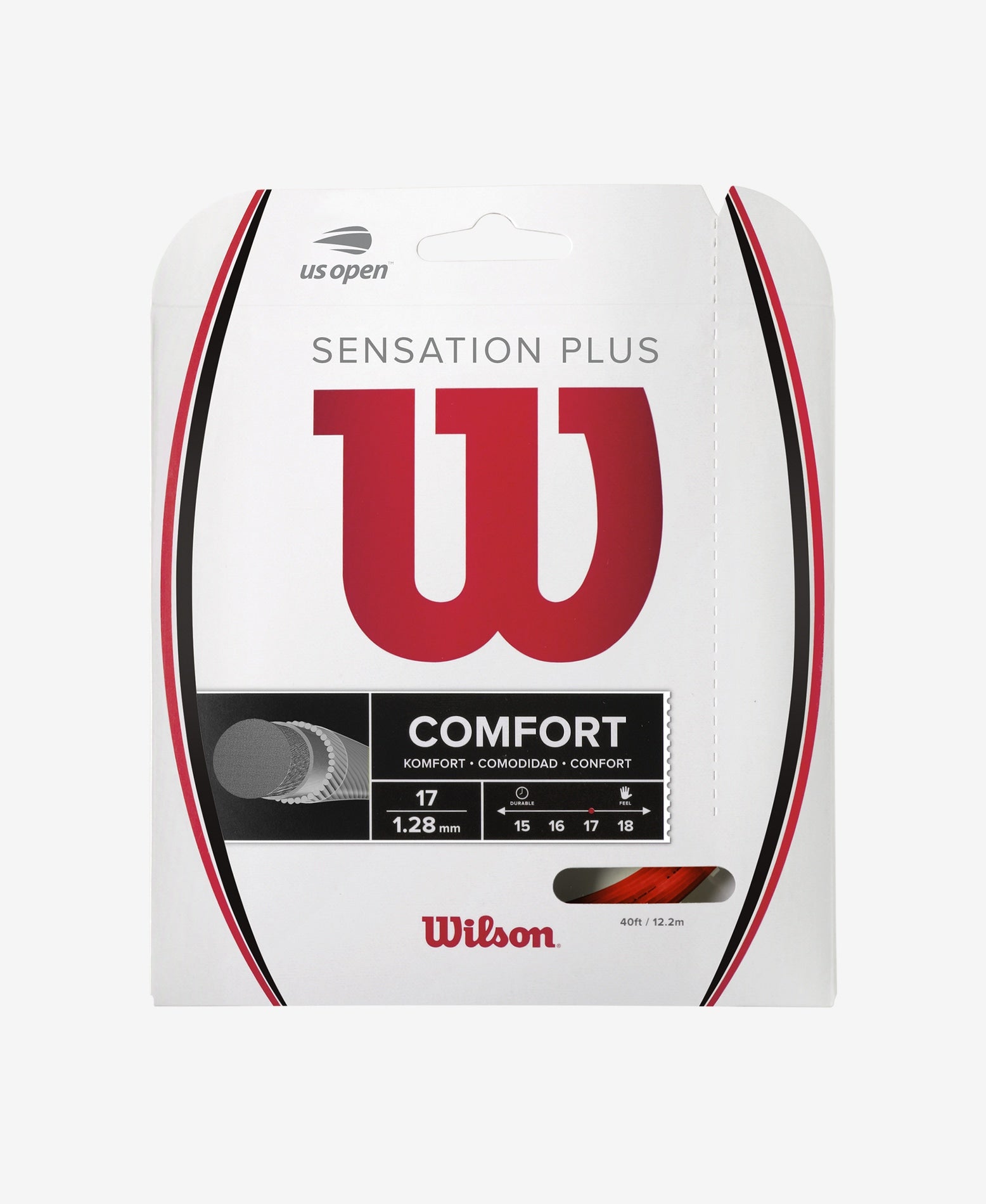SENSATION PLUS 17 TENNIS STRING - SET